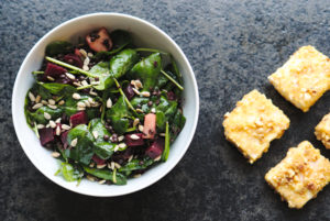 Linsensalat mit Feta