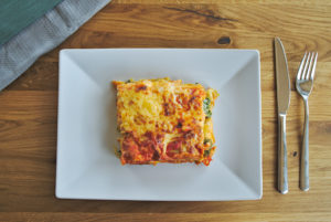 Gemüselasagne mit Wintergemüse